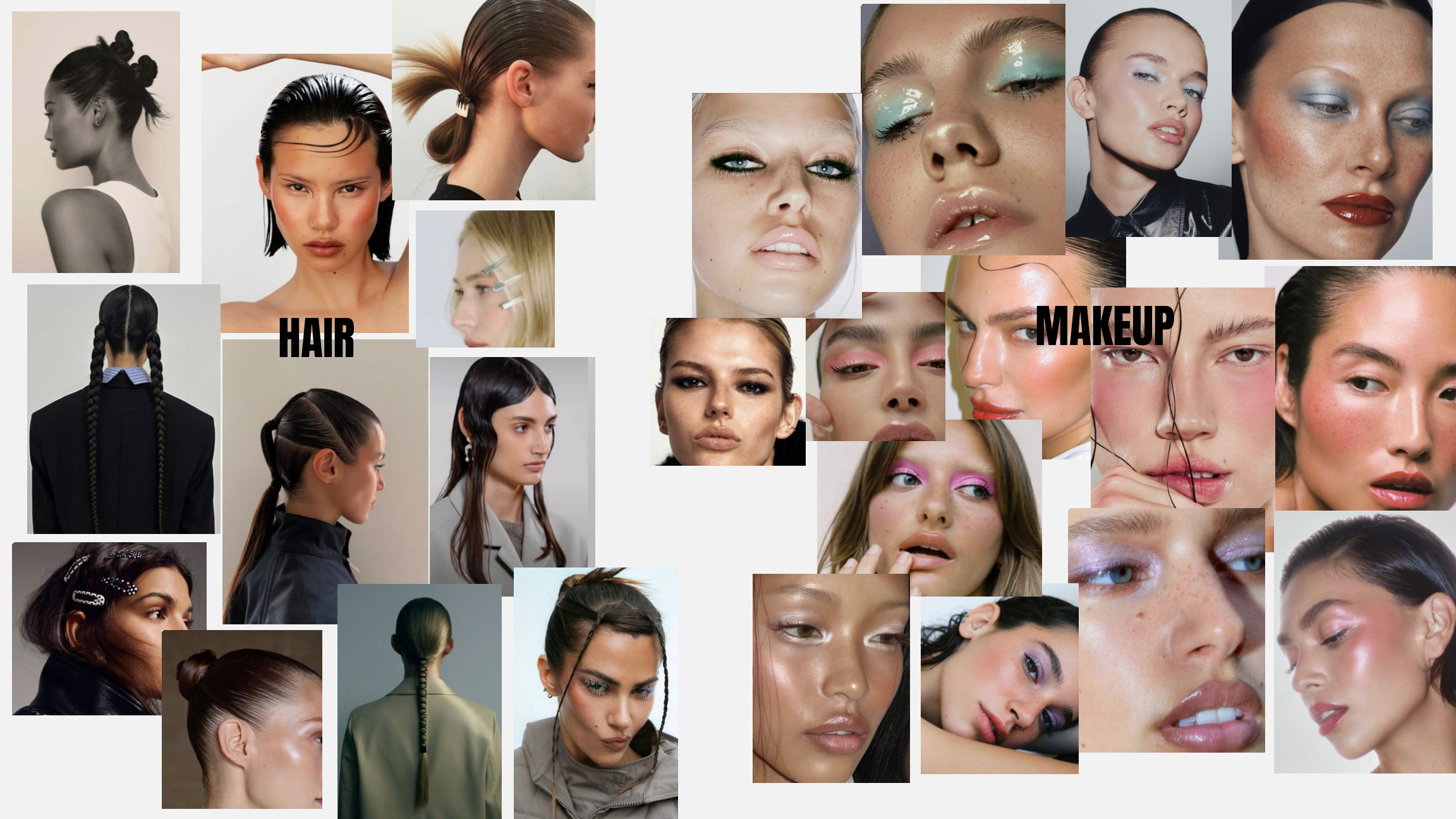 Opposition Match hair and makeup research